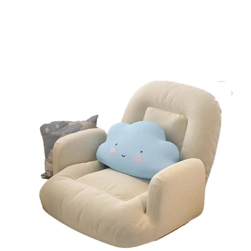 New Adjustable Tatami Sofa Lovely Chair Smal Seat Cushion Lazy Person Sofa Single Bedroom Floor Seat Foldable Lazy Sofa 4 Color